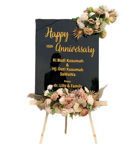 Papan Bunga Akrilik Wonoasih