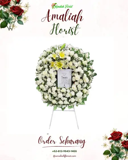 Krans Bunga Duka Wonoasih